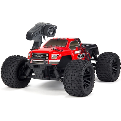 Arrma 1/10th Granite 4x4 Mega Monster Truck RTR with Red/Black Body