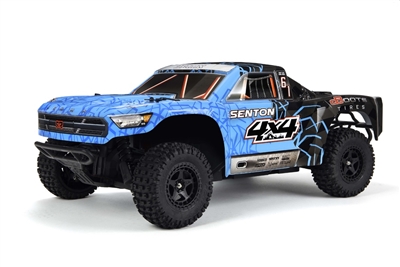 Arrma 1/10th Senton Mega Short Course Truck RTR with Blue/Black Body