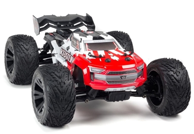 Arrma 1/10th Kraton 4S Brushless 4x4 Monster Truck RTR, red