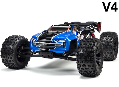 Arrma 1/8th Kraton 6S BLX 4wd Brushless Speed Monster Truck RTR with blue body