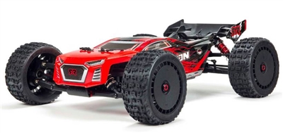 Arrma 1/8th Talion 6S BLX 4wd Brushless Sport Performance Truggy RTR with red/black body