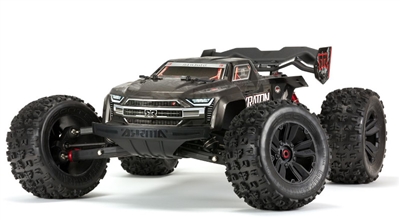 Arrma 1/8th KRATON EXB 4WD EXtreme Bash Roller Speed Monster Truck, Black