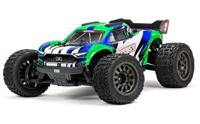 Arrma 1/10 VORTEKS 4X4 3S BLX Stadium Truck RTR, Green