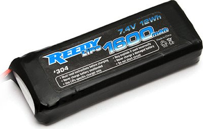 Reedy 1600mAh 2s(7.4v) Lipo Receiver Battery Pack