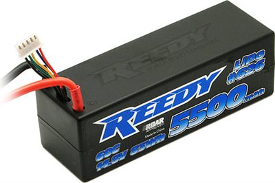 Reedy 5500mAh 4s Lipo Battery Pack, 14.8v 60c With Deans Plug