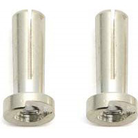 Associated Low-Profile Bullet Connectors, 4mm x 14mm (2)