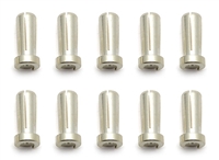 Associated Low-Profile Bullet Connectors, 5mm x 14mm (10)