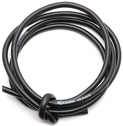 Associated Pro Silicone Wire, 12awg Black