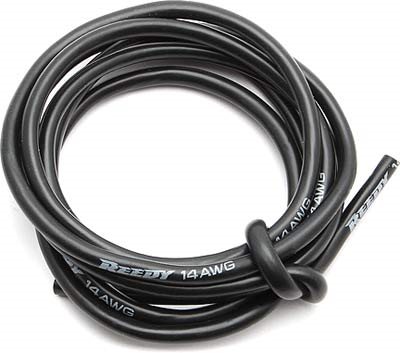 Associated Pro Silicone Wire, 14awg Black