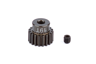 Associated FT Aluminum Pinion Gear-19 tooth, 48 pitch (1/8" shaft)