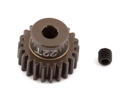 Associated FT Aluminum Pinion Gear-22 tooth, 48 pitch (1/8" shaft)