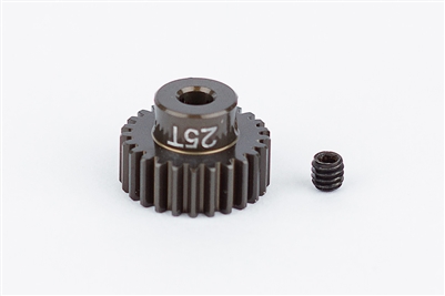Associated FT Aluminum Pinion Gear-25 tooth, 48 pitch (1/8" shaft)
