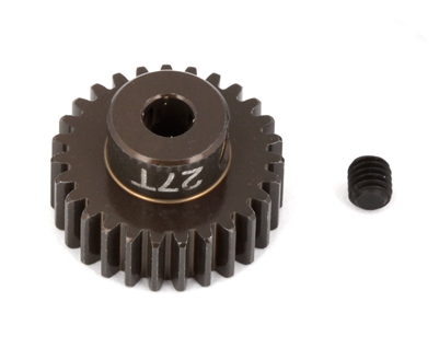 Associated FT Aluminum Pinion Gear-27 tooth, 48 pitch (1/8" shaft)