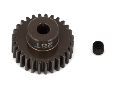 Associated FT Aluminum Pinion Gear-28 tooth, 48 pitch (1/8" shaft)