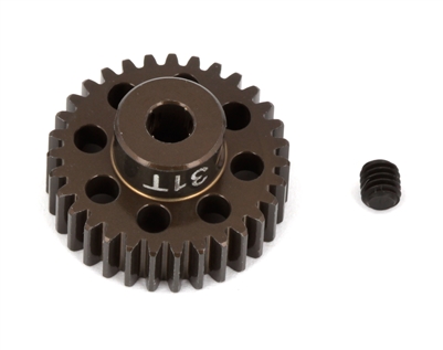 Associated FT Aluminum Pinion Gear-31 tooth, 48 pitch (1/8" shaft)