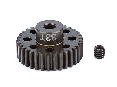 Associated FT Aluminum Pinion Gear-33 tooth, 48 pitch (1/8" shaft)