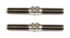 Associated SC10.2/T4.2 FT Turnbuckles- 1.00", titanium (2)