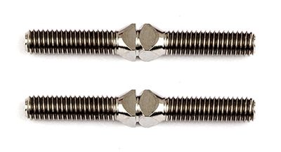 Associated SC10.2/T4.2 FT Turnbuckles- 1.00", titanium (2)