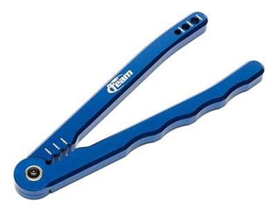 Associated Factory Team Shock Shaft Pliers, Blue