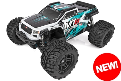 .Team Associated Rival MT8 Ready-To-Run 4wd  Monster Truck, teal