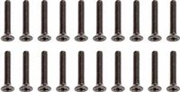 Associated Rival Mini/RC18T2 Flat Head Phillips Screws-2 x 12mm  (20)