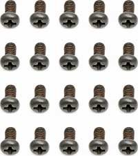 Associated Rival Mini/RC18T Button Head Phillips Screws-2.5 x 4mm (20)