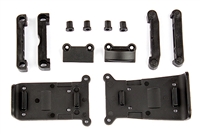 Associated Reflex 14B/14T Skid Plates and Arm Mounts Set