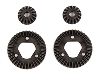 Associated Reflex 14B/14T/14R Ring and Pinion Set, 37T/15T