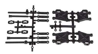 Associated Reflex 14R Suspension Arms, Rod Ends, and Body Posts