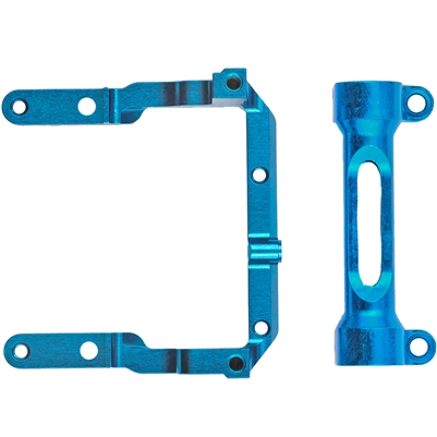 Associated RC28R Rear Pod And Axle Carrier Set