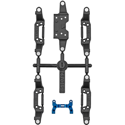 Associated RC28R Upper And Lower Front Arm Set