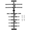 Associated RC28R Turnbuckle And Damper Tube Set
