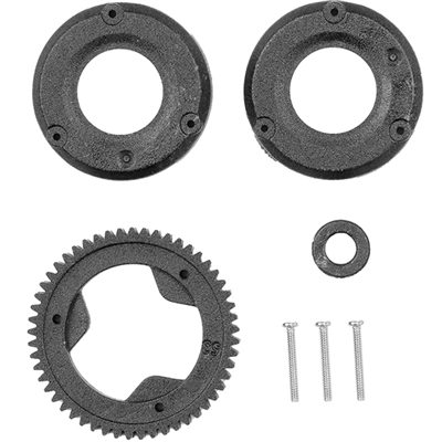 Associated RC28R Differential Spur Gear and Cover Set