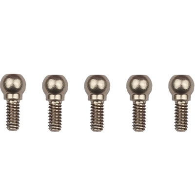 Associated RC28R 3.5mm Ballstuds, M2x4mm (5pcs)