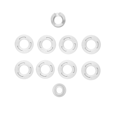 Associated RC28R FT Sidewall Flange Set, White