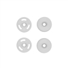 Associated RC28R Wheel Set, White