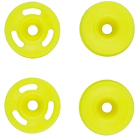 Associated RC28R Wheel Set, Yellow