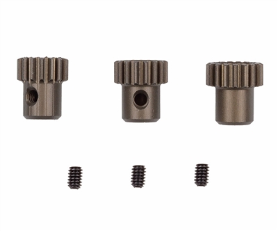 Team Associated RC28R FT Aluminum 1:28 Scale Pinion Gear Set, 15-17 Tooth - 64p