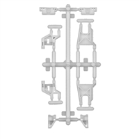 Associated Model 24 Suspension Arm and Mount Set (2+2)