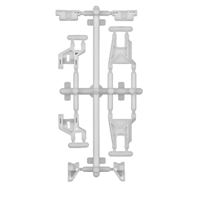 Associated Model 24 Suspension Arm and Mount Set (2+2)
