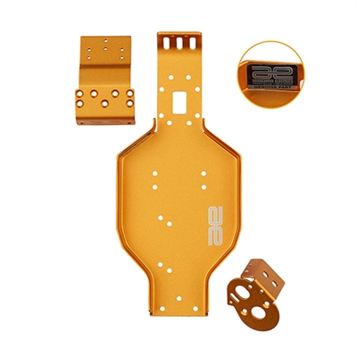 Associated Model 24 Chassis Set, gold