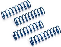 Associated Rival/MGT 8.0 Shock Springs- Blue, Soft (4.40 Lbs.) (4)