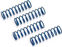.Associated Rival/MGT 8.0 Shock Springs- Blue, Soft (4.40 Lbs.) (4)