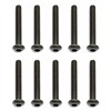 Associated Button Head Cap Screws, 3x22mm (10)