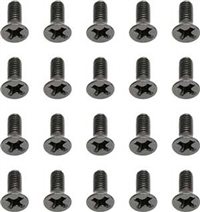 Associated Rival/MGT 8.0 Flat Head Phillips Screws, 3 x  8mm (20)