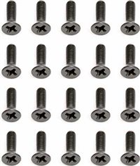 Associated MGT/Mini-MGT/MGT 8.0 Flat Head Phillips Screws, 3 x 10mm (20)