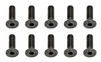 Associated Flat Head Cap Screws, 3 x 10mm (10)