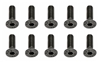 Associated Flat Head Cap Screws, 3 x 10mm (10)
