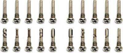 Associated Rival/MGT/MGT 8.0 Body Post Mounting Screws (20)