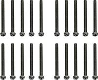 Associated Rival/MGT 8.0 Button Head Phillips Screws, 3 x 32mm (20)